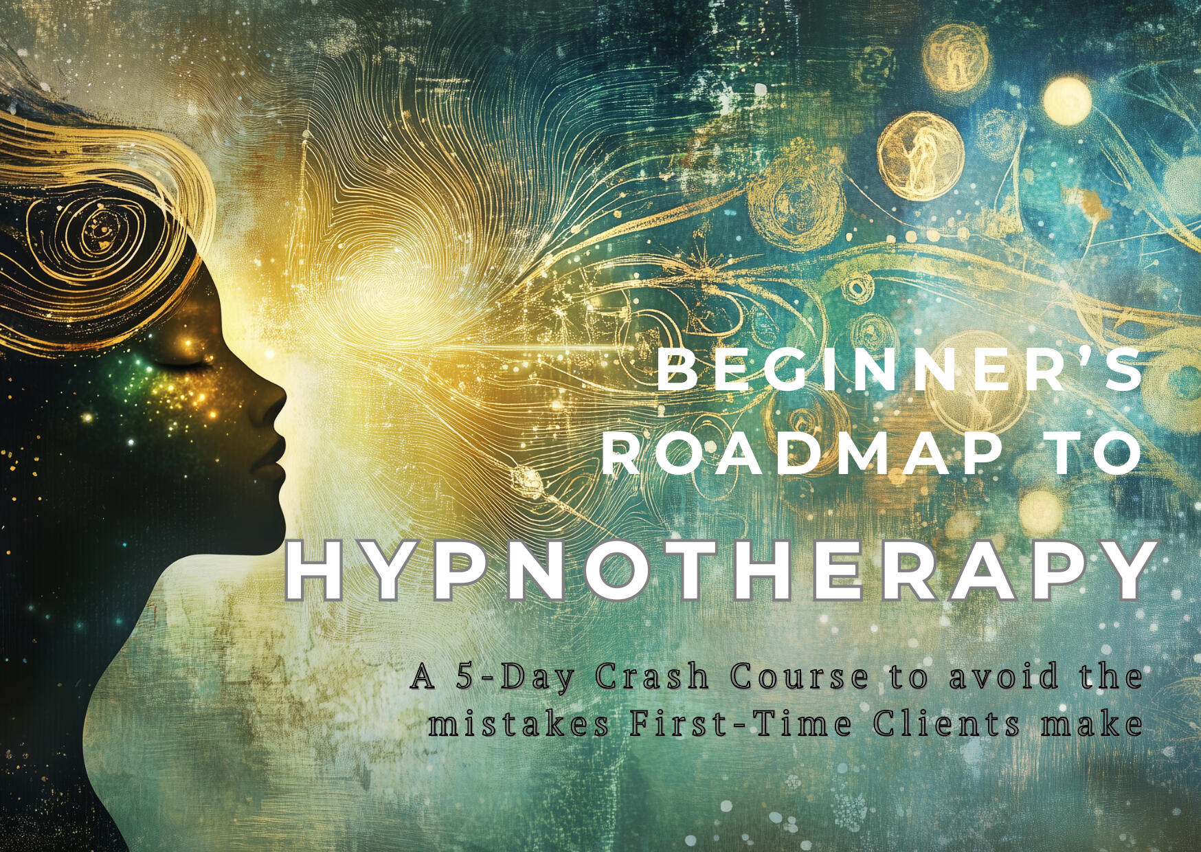 5-Day Crash Course to Avoid the Biggest Mistakes First Time Hypnotherapy Patients Make. Beginner's Roadmap for Hypnotherapy Clients